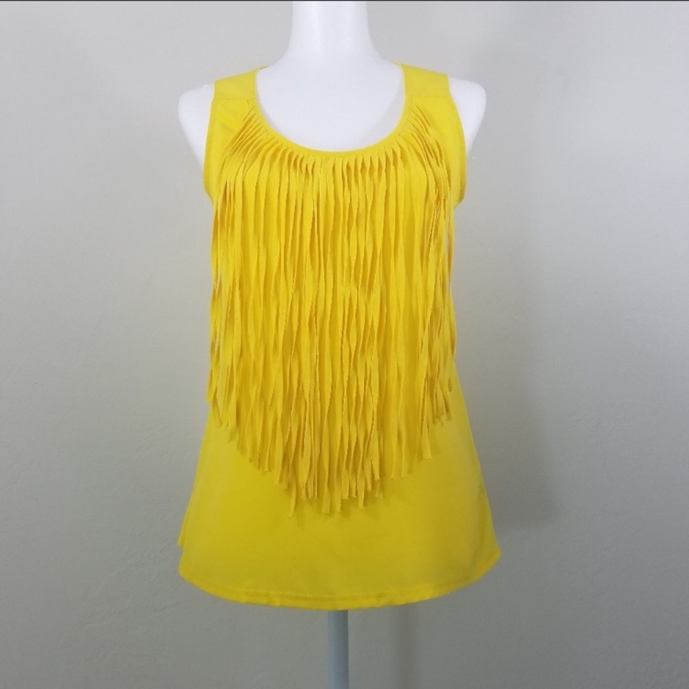 Zara Basic Yellow Blouse Size S